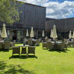 Private Garden at The Apron Bar and Coffee House, Chequer Mead, East Grinstead